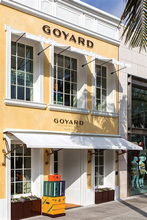 goyard beverly hills photos|maison goyard locations.